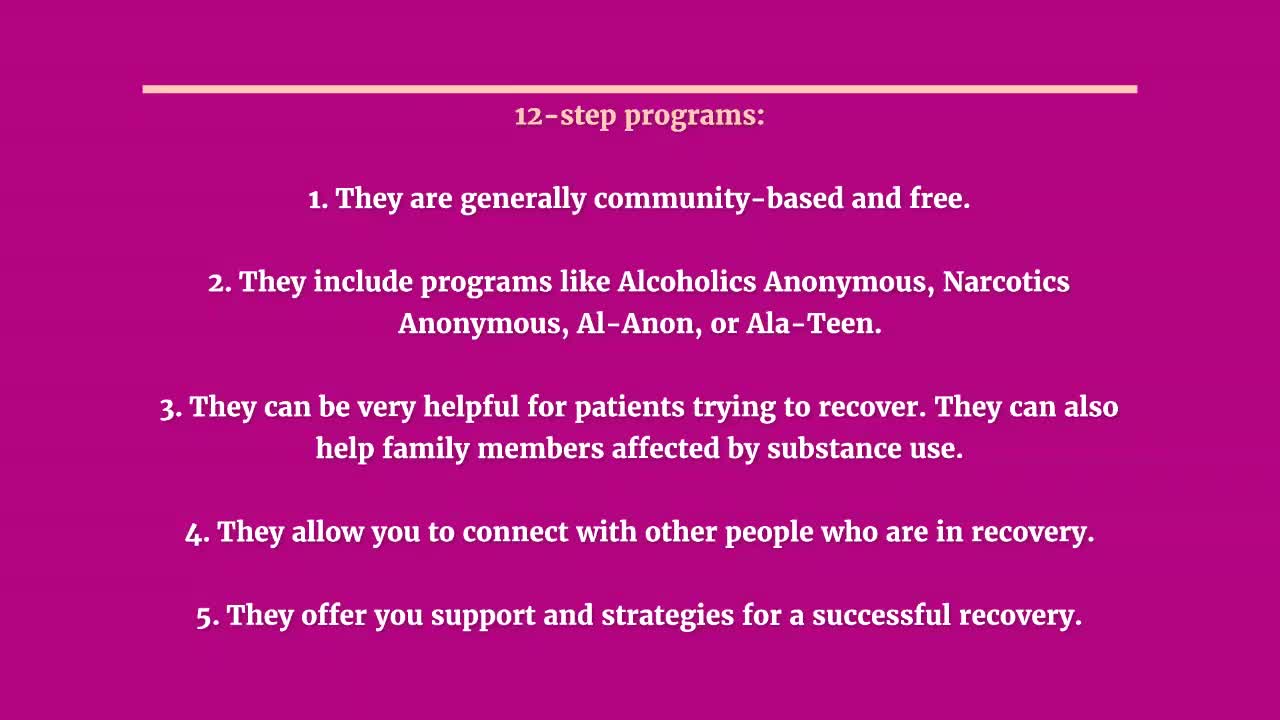 Details for the Appropriate Drug Rehabilitation