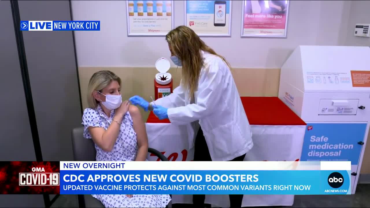 CDC Greenlights NEW COVID booster shots - GMA - ABC News