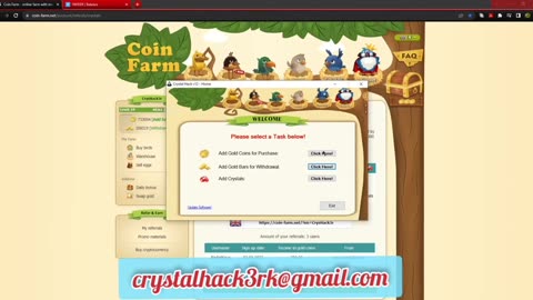 Not enough Crystal to order Payoff | HackMe v12 | coin farm | golden farm | coin birds golden birds