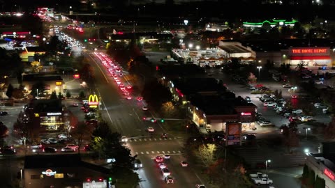 Lacey WA at night