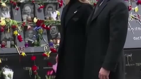 Vladimir Zelensky and His woman, Ukraine