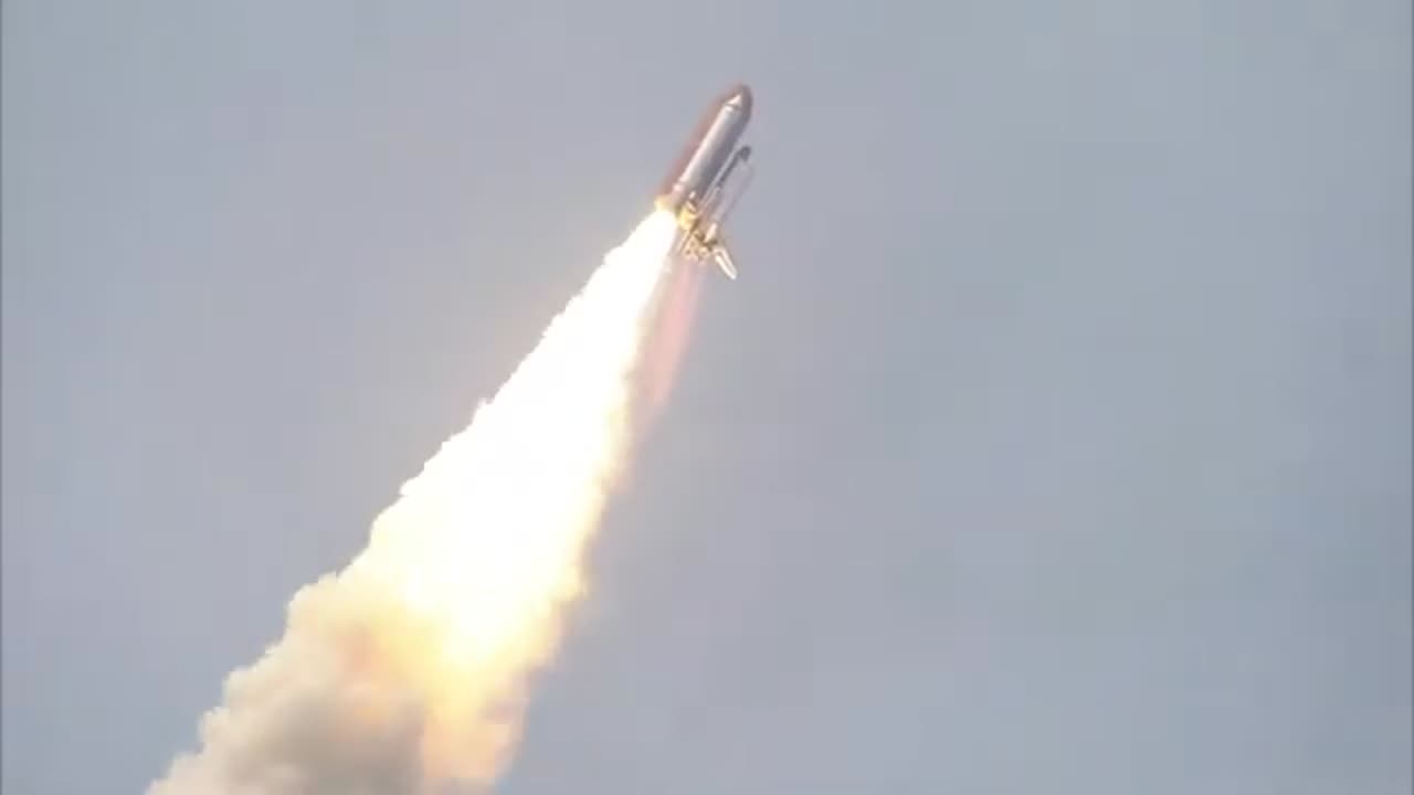 NASA SPACE SHUTTLE ATLANTIS LAUNCH ~ STOCK VIDEO ~ HD