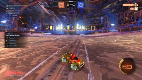 Game Winning Grappling Hook Ceiling Shot Rocket League