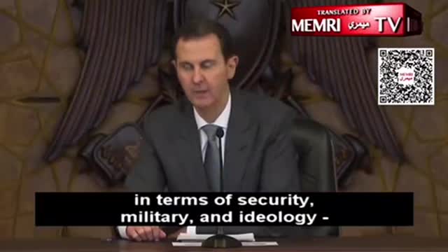 🇸🇾 Syrian President Bashar Al-Assad on the Ukraine situation – March 17, 2022