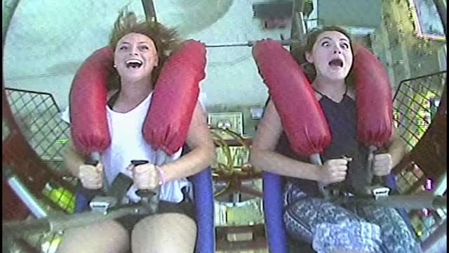 Girl Passes Out On Ride