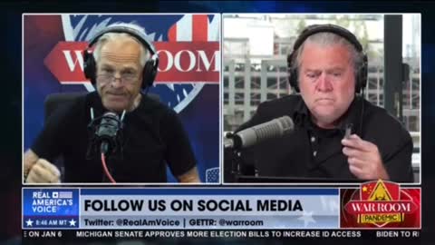 Bannon & Peter Navarro on Fauci "this guy belong in an orange jumpsuit"