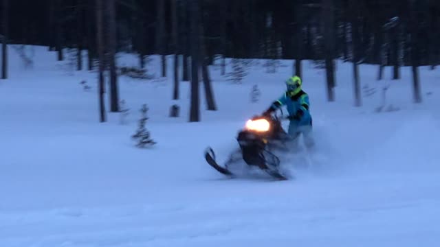 Wheelies in Winter