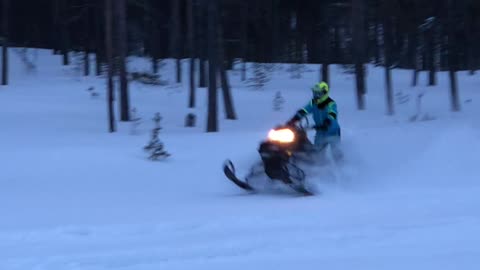 Wheelies in Winter