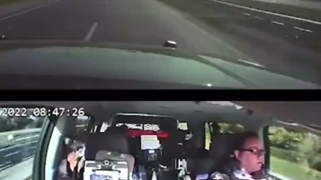 Trooper Intentionally Crashes into Drunk driver, Protecting Bystanders at a 10K race