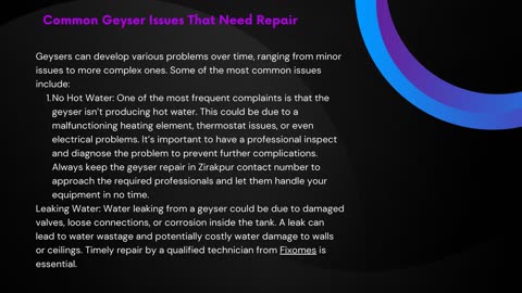 Call 7973038143 for Geyser Repair in Zirakpur – Get Prices!