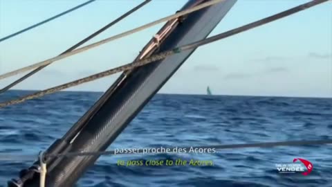 New York Vendee June 05. Charlie Leads Thomas, While Boris Drops to 6th. The Mid-Route is Winning.
