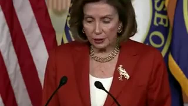 Pelosi: 'No point in saying good morning, because it certainly is not one.' She blames Trump!😂
