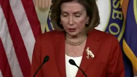 Pelosi: 'No point in saying good morning, because it certainly is not one.' She blames Trump!😂