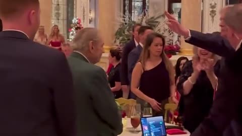 President Trump @ Mar - a -Lago Christmas 2023