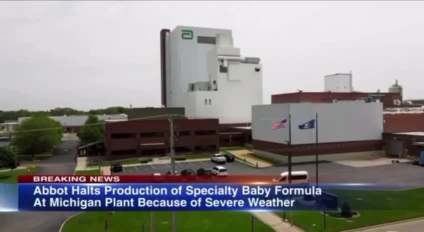 Abbott Halts Baby Formula Production AGAIN, This Time Due to ‘Severe Weather’.