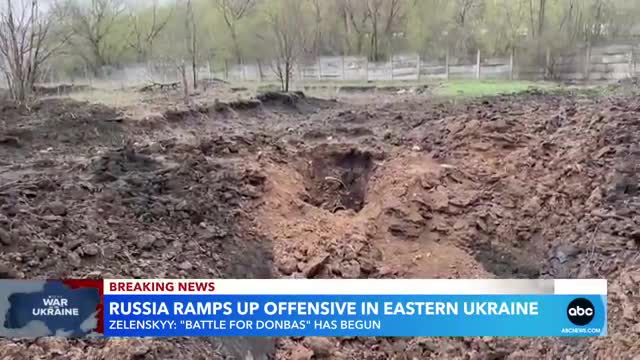 Russia escalates attacks in eastern Ukraine GMA