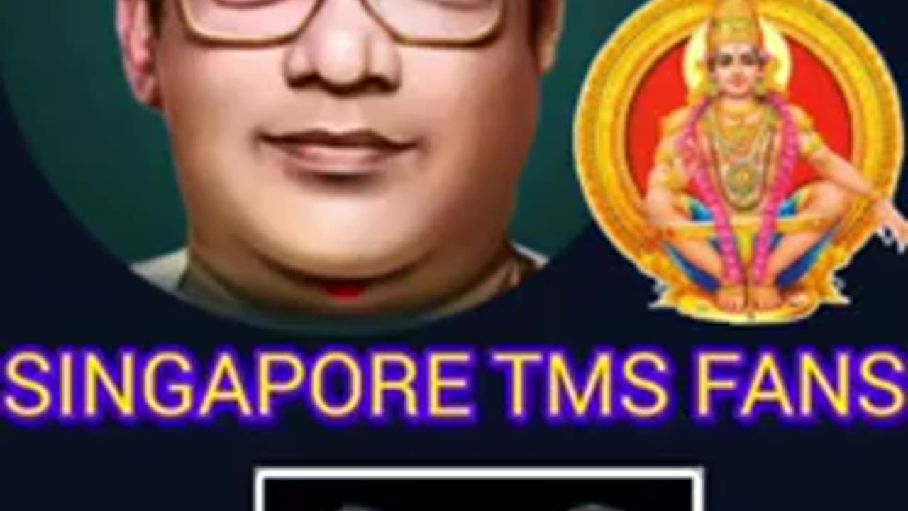 சாமியே சரணம் ஐயப்பா Tms Legend Singapore Tms Fans M.thiravida Selvan-1