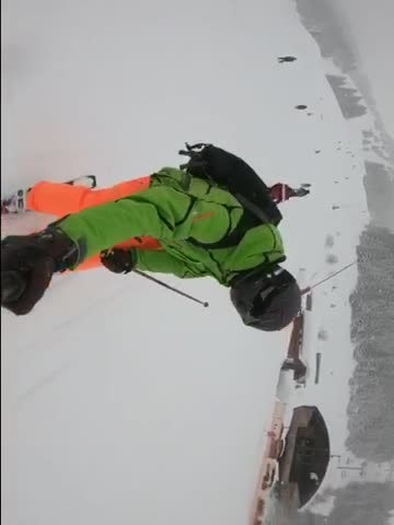 skiing in courchevel