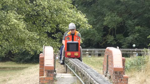 Mini Diesel Test Runs On Mote Park Miniature Railway, August 2022