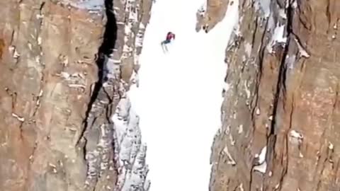 extreme skiing