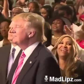 Donald Trump dancing with Hayedeh song - Funny