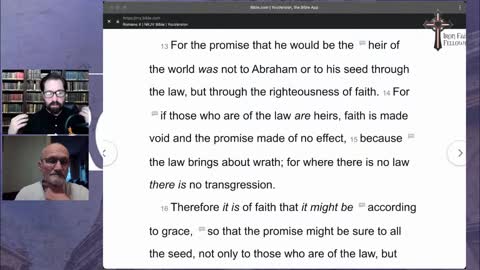 IFF Bible Study - Romans 4 continued (part 9)