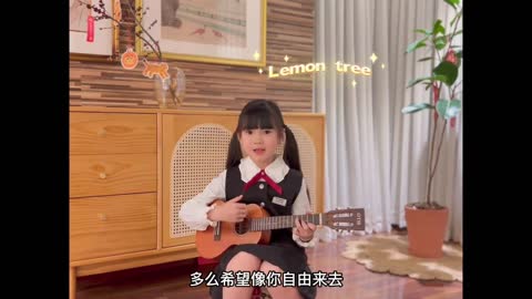 Little girl singing artist lovely dancing yukri
