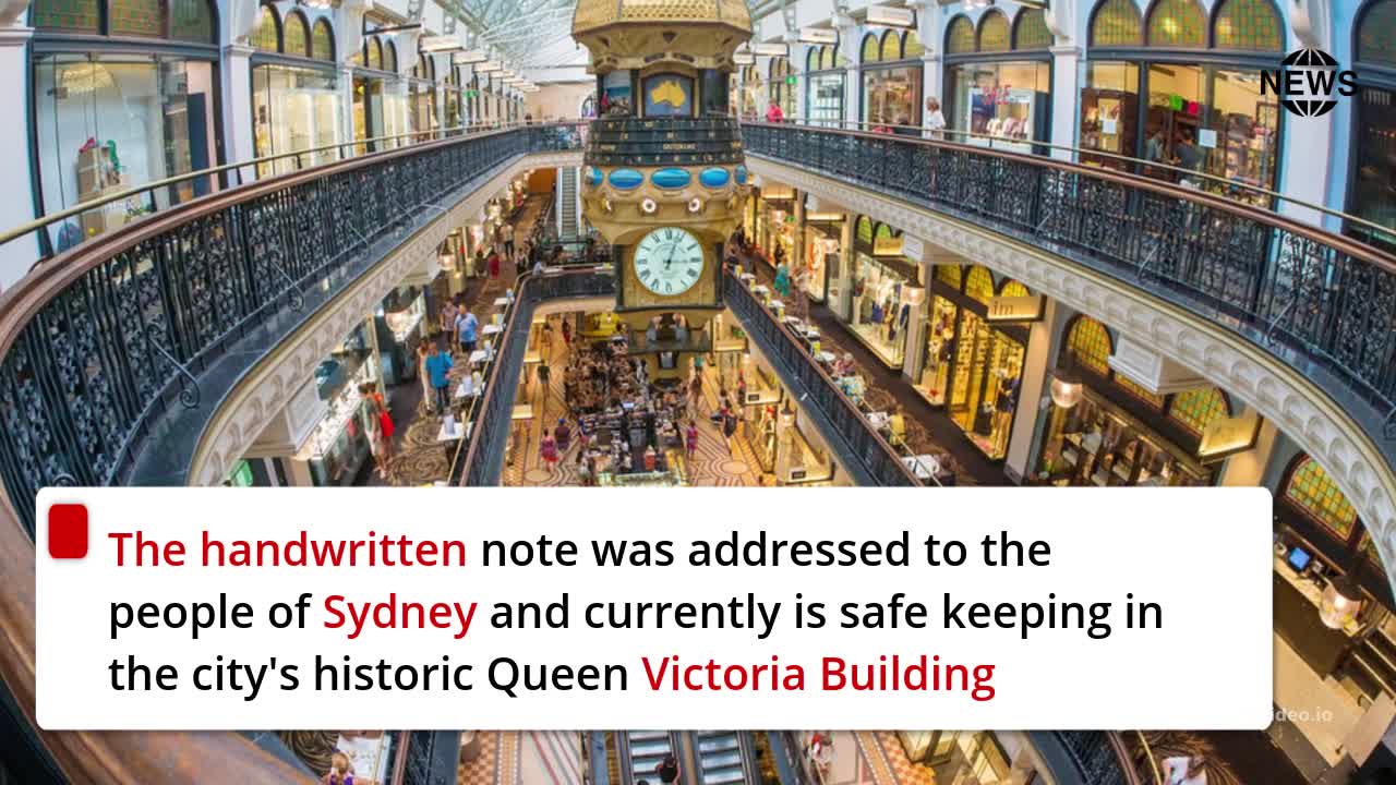 Queen Elizabeth’s ‘secret’ letter to Sydney