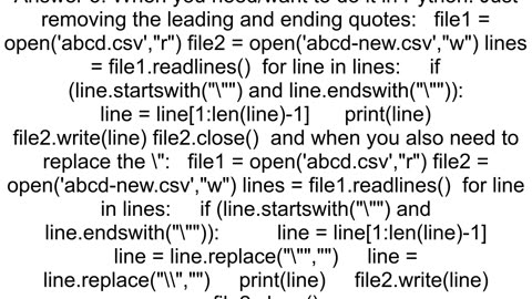 import dirty csv file with unwanted characters strings