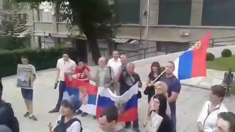 Православна литија против геј параде Монах Антоније