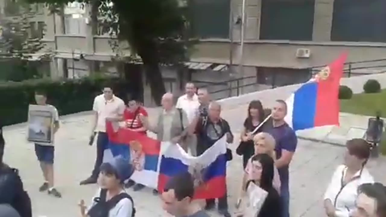 Православна литија против геј параде Монах Антоније