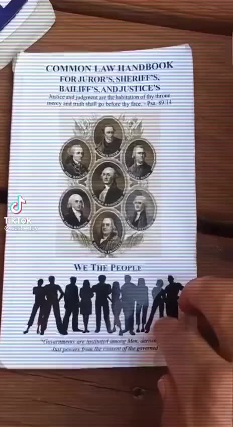 YOU MUST KNOW COMMON LAW! TRUE LAW!