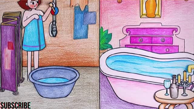 RICH VS POOR BATH ROUTINE