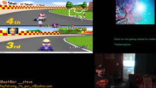 Mario Kart 64 ( With Sara from MeetMe ) 50CC 100CC Mushroomcup