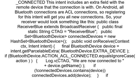 How to find out if bluetooth is connected