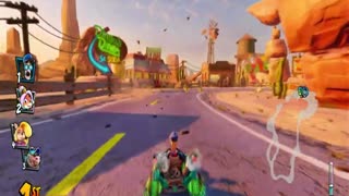 Crash Team Racing Nitro Fueled - Lumberjack Lab Assistant Skin Gameplay