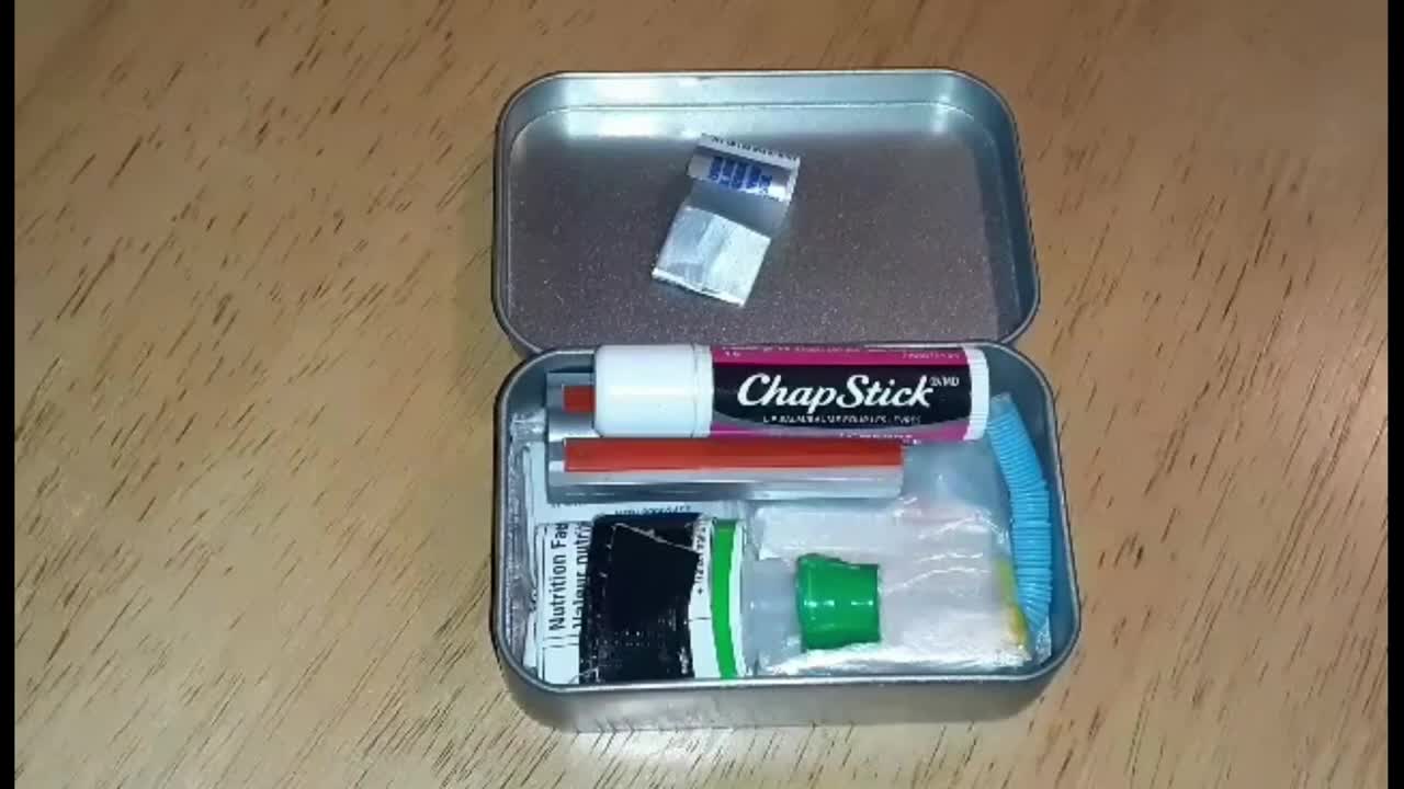 Using Chapstick In Your Survival Tin/Bugout bag