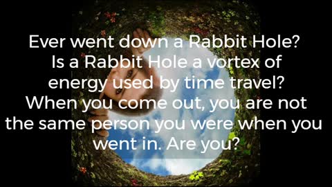 Follow The White Rabbit, Why does the rabbit wear a time piece?