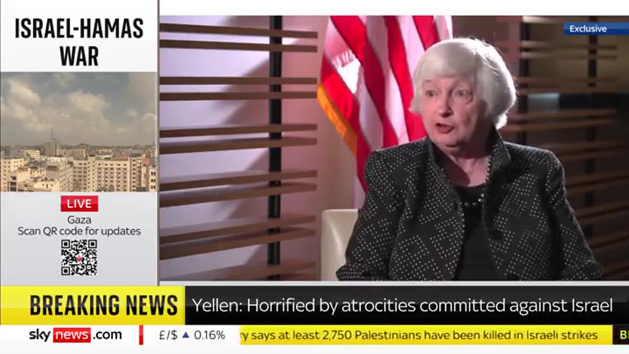 Yellen says America can "absolutely" afford another war