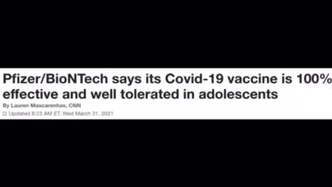 Covid vaccines are highly effective - the lie of the century