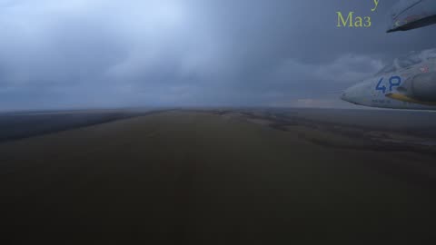 Amazing Footage from Ukrainian Fighter Pilot