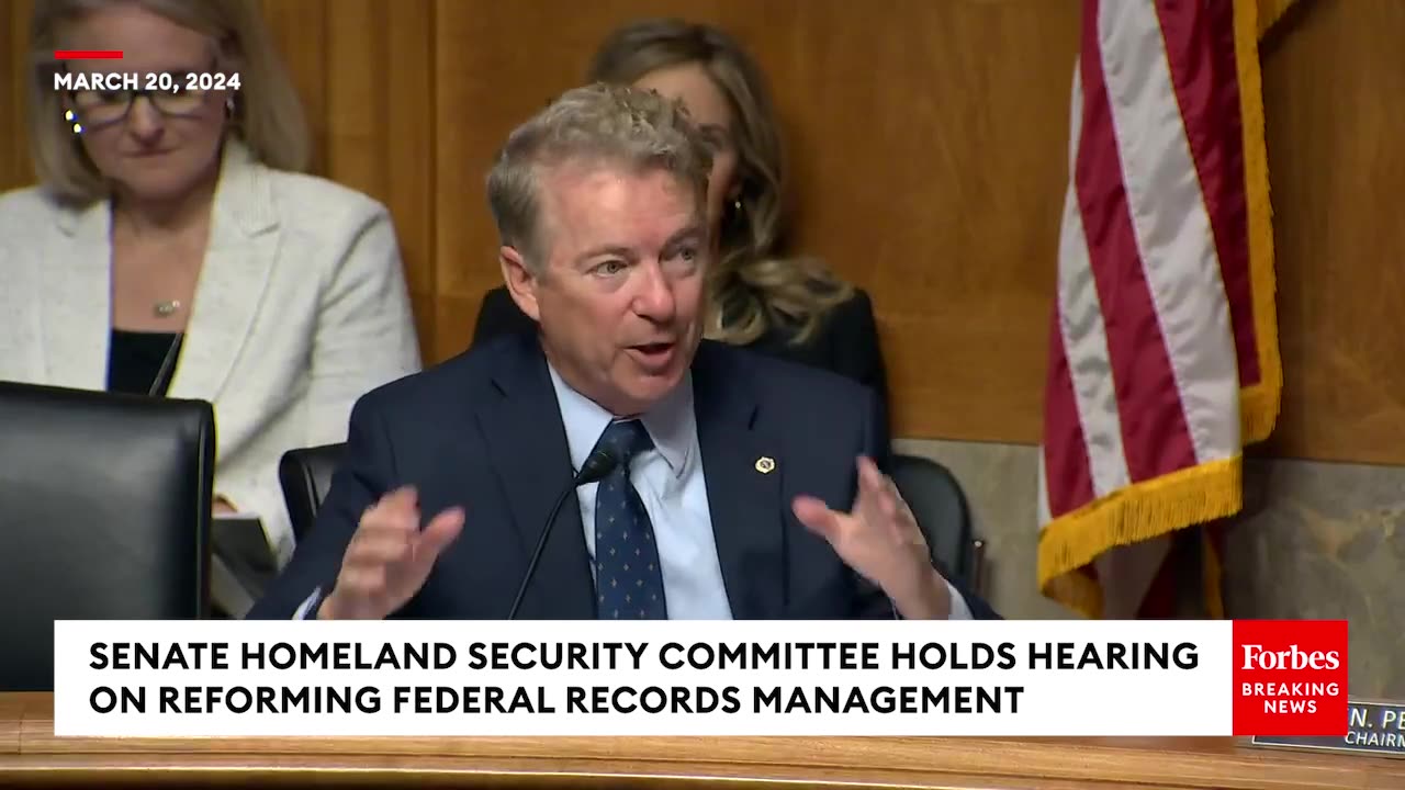 Rand Paul Rails Against Failure To Access Key Records About Fauci, Gain-Of- Function Research