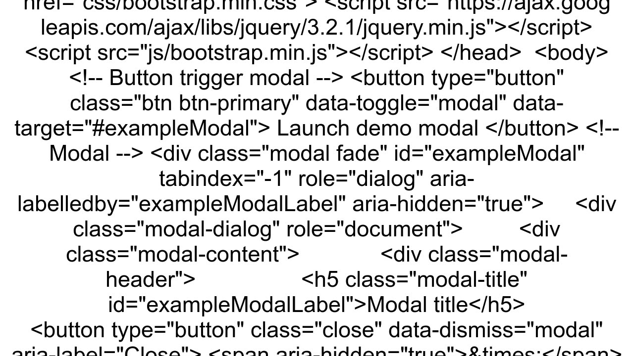Bootstrap modal does not open