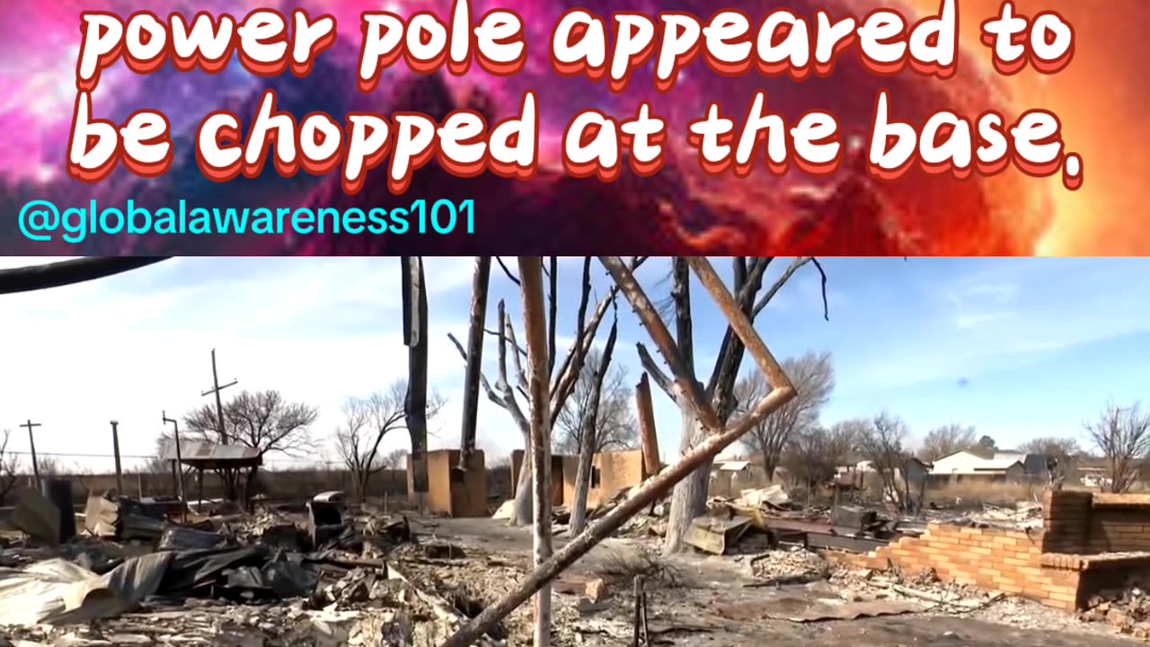 Investigation Concludes Texas Panhandle Fire Started By Decayed Fallen Power Line