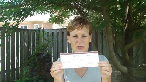 MY FIRST GOOGLE CHEQUE