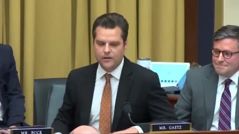 Pro Death Abortion Cultist Gets Destroyed By Matt Gaetz In Mic-Drop Moment