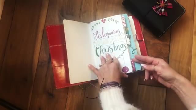 Planner Perfect 2018 - My Christmas Planning Flip Through