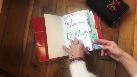 Planner Perfect 2018 - My Christmas Planning Flip Through