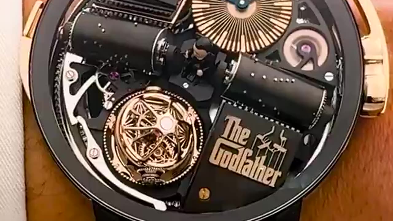 A watch company's special edition watch released for The Godfather...