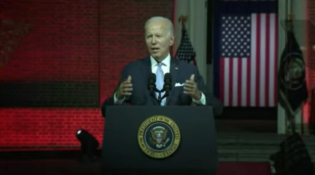Biden: "[MAGA Republicans] promote authoritarian leaders and they fan the flame of political violence..."